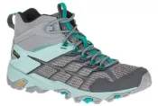 ├登山樂┤美國MERRELL MOAB FST 2 mid GTX 女款中統登山鞋 淺灰 # ML77480