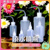 園藝澆水瓶 彎嘴直嘴噴瓶 多肉澆水器 有刻度分裝瓶 塑膠擠壓瓶 噴水工具 澆花補水瓶 植物養護小物