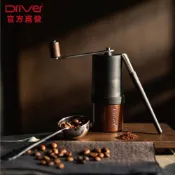 Driver 輕巧質感咖啡磨豆機套組 手搖磨豆機 咖啡磨豆機 咖啡豆匙 清潔毛刷 手沖咖啡 送禮推薦 咖啡禮盒︱官方直營