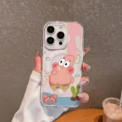 【Magsafe磁吸】冰淇淋派大星 抗黃防摔iPhone17E 16 15 14 13 12 11PROMAX透明手機殼