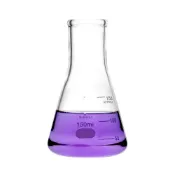 (店+)錐形玻璃瓶 玻璃量杯 三角燒杯 錐形瓶 錐形玻璃燒杯 三角燒瓶 刻度量杯 錐形燒杯 150ml 690-GCD150