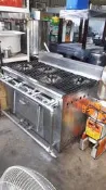  桶裝瓦斯西餐爐二主二副 瓦斯爐 快速爐   家具收購 家電收購 餐飲設備收購 日發二手貨