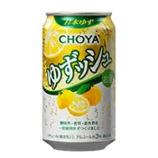 【品酒網】日本 CHOYA柚子氣泡酒 350ml Choya Yuzu Soda