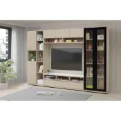 (店+)【全台傢俱】HY-26 方達9.6尺系統式組合電視牆 電視櫃 / TV櫃 長櫃