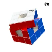 【小小店舖】奇藝 空心 三明治 三階 魔術方塊 魔方 磁力 UV鑽面 趣味 異形 新品 魔方格 競速
