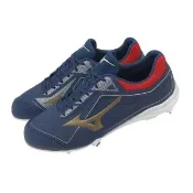 【MIZUNO 美津濃】棒球釘鞋 Cushionrevo Buddy 男鞋 寬楦 藍 緩衝 抓地 11GM2625-29