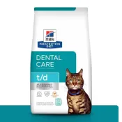 (店+)【Hills 希爾思】Hills 希爾思 貓用 t/d 口腔護理 4磅 1.81kg 處方飼料 td 貓飼料（4052）