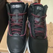 AND1 黑色籃球鞋（出清品）