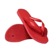 【havaianas 哈瓦仕】拖鞋 男鞋 女鞋 夾腳拖 素色基本款 Color 紅 4000016-1440U (哈瓦士)