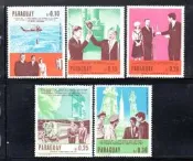 【流動郵幣世界】巴拉圭1967年約翰肯尼迪誕辰50週年郵票