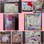 ☆三麗鷗 kitty - 日本帶回 - 泡澡球 / OK繃 / 棉花棒 / 飯糰&吐司模具 / 濕紙巾蓋子 / 肥皂盒