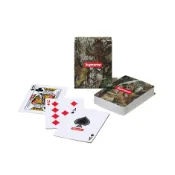 SUPREME CAMO PLAYING CARDS 落葉迷彩 撲克牌-SS25A88