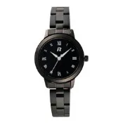 【PChome 24h購物】RAINBOW TIME 簡約俐落時尚腕錶-全黑 R99N