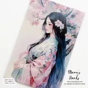Pinkoi 代購 - 《天孫天津彥彥火瓊瓊杵尊之妃 木花咲耶姬》☘️KONOHANASAKUYA-HIME 富士山女神 尺寸可放進手機或錢包的開運護身符卡 塑膠材質
