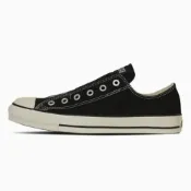 (店+)【CONVERSE】預購 日本限定 Converse ALL STAR SLIP FE OX 低筒 無鞋帶懶人鞋 黑色