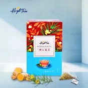 HighTea 伂橙 博士薑茶 2.2g 12入/盒 三角茶包 【無咖啡因】 南非國寶茶 紅薑黃 老薑