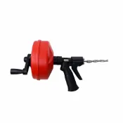 (店+)【上手家居】電動水管疏通器 5m(通水管工具/通馬桶/通廚房/馬桶疏通器/管道疏通器/通水管神器)