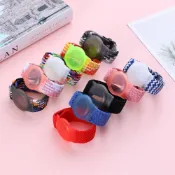 適用於 AirTag 保護套 尼龍回環表帶款 防丟追蹤器保護套 蘋果定位器保護殼