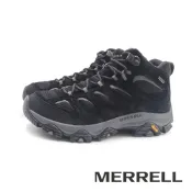 MERRELL(女)MOAB 3 MID GORE-TEX防水戶外中筒登山鞋 女鞋-黑灰色