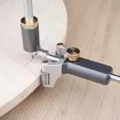 木工直線圓弧兩 劃線器平行畫線器多功能劃線工具 微瑕