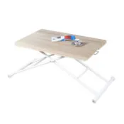 【百利市購物中心】《C&B》中崎氣壓式萬用無段升降桌-90*60CM