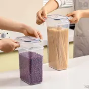 【食品級】廚房冰箱收納盒 塑料密封罐 食品罐 儲存罐 儲物罐 五穀雜糧收納罐 冰箱收納 廚房收納 密封罐