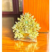 太子帽/手工安金紙帽/3寸頭圍/太子冠/中壇元帥/三太子/神明帽