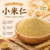 鳥飼料穀物 小米仁 600g一斤裝 小米穀物原糧 精選小米仁 鸚鵡鴿子文鳥配糧 精選小米仁 精選小米原糧 【20083】