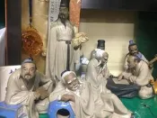 石灣陶 ~竹林七賢~劉澤棉