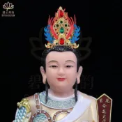 🔥臺灣發貨🔥三太子哪吒像裝飾品中壇元帥帽子頭冠束冠帽子配飾手工合金擺件