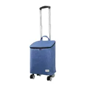 (店+)【RUIDA 銳達】現貨 購物車 買菜購物車 可伸縮手推車 鋁合金拉桿購物車 便攜折疊搬運器 保鮮菜籃車 家用拖車 拉桿行李小推車 萬向四輪
