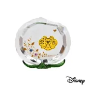 Disney迪士尼金飾 喜樂桃桃黃金/水晶桃子擺件
