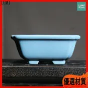 長方形花盆 紫砂盆 陶瓷盆器 盆景盆 菖蒲盆 多肉花盆 小品盆栽 辦公室盆栽 園藝 擺飾 盆器 花器 陶瓷花盆 粗陶盆