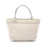 【DOKODEMO】【二手】Gucci GUCCI 托特包 Mayfair Guccissima 257061 象牙色皮革 Guccissima 托特包 女士二手 B
