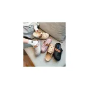 (店+)EVA厚底踩屎感洞洞鞋女外穿夏季2026新款家居勃肯風涼拖鞋女夏天