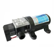 千織屋 自動壓力開關水泵12v 24v 100W電動直流隔膜水泵自吸增壓加壓大流量