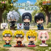 ✨正版 火影忍者 公仔 盲盒 疾風萌忍 坐坐 手辦 鳴人 佐助 宇智波鼬 暗部 卡卡西 波風水門 小櫻 仙人模式 禮物