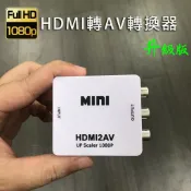 我型我色iStyle嚴選好物 高清HDMI轉AV音頻線轉接器轉接頭轉換盒 小米.安博.千尋機上盒 電視盒轉電視 插頭轉換線材