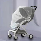 (店+)天使花園官方 嬰兒手推車加大加密防蚊帳-雙拉鍊款 多款選擇(2合1推車蚊帳 新生兒適用)