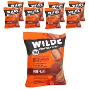 【iHerb】Wilde Brands, 蛋白薯片®，水牛城風味，8 袋，每袋 1.34 盎司（38 克）