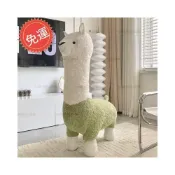 (店+)心家居生活館 可開統編【全網最低】羊駝椅凳 羊駝凳 動物椅 造型椅 換鞋凳 羊駝娃娃 羊駝座凳 客廳擺件椅凳 動物造型凳