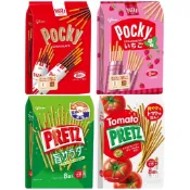 POCKY  巧克力/草莓/沙拉/番茄棒餅乾棒(8袋入)