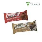 [台灣 Tryall] 蛋白威化餅-香濃黑可可/鐵觀音拿鐵 (單條)