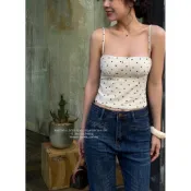 WAI Polka Top Linen 波點長袍(原圖)