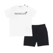 【BreezeOnline 微風精品線上】Moncler Enfant Kids BB 兩件組-短袖上衣/短褲