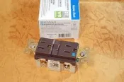 Cooper EATON WRSGF15B 棕色 GFCI漏電斷路插座 自我偵測
