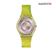 Swatch PARADISE CANOPY 超薄手錶/男錶/女錶/瑞士製造 SS08G112(34mm)【官方旗艦店】