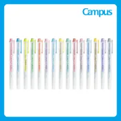 日本 KOKUYO｜Campus ANYLINER 螢光筆 / 雙頭斜尖 / 4mm-2mm / 共15色 /WPM2