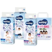 (店+)【滿意寶寶】Moony日本製頂級超薄褲型紙尿褲L-XXXL(丁丁藥局)