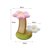 (店+)貓爬架大貓專用貓窩貓樹一體多層貓爬架子貓爪柱佔地小花朵小型 貓跳台 59*39*65cm